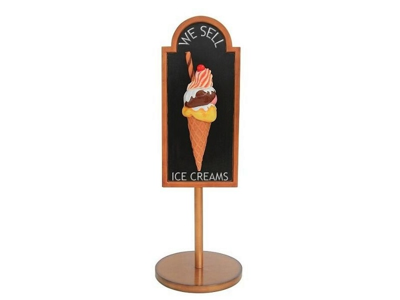 JJ218_HALF_ICE_CREAM_WITH_FLAKE_CHERRY_ADVERTISING_BOARD_STAND_ANY_WORDS_PAINTED_2.JPG