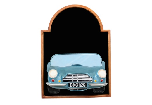 JJ512 ASTON MARTIN VINTAGE CAR WALL MOUNTED ADVERT DISPLAY BOARD ANY WORDS PAINTED 1