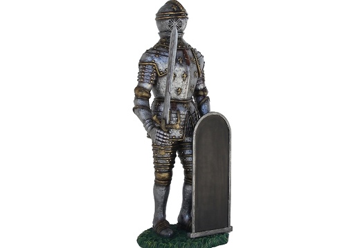 N246 MEDIEVAL KNIGHT IN SHINING ARMOUR ADVERTISING BOARD 2