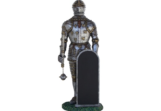 N248 MEDIEVAL KNIGHT IN SHINING ARMOUR ADVERTISING BOARD 1
