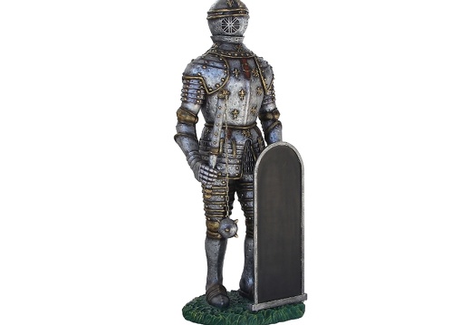 N248 MEDIEVAL KNIGHT IN SHINING ARMOUR ADVERTISING BOARD 2
