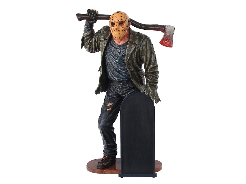 N252_LIFE_SIZE_SCARY_SWAMP_MONSTER_WITH_MASK_AXE_ADVERTISING_BOARD_1.JPG