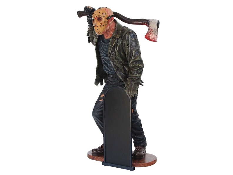 N252_LIFE_SIZE_SCARY_SWAMP_MONSTER_WITH_MASK_AXE_ADVERTISING_BOARD_3.JPG