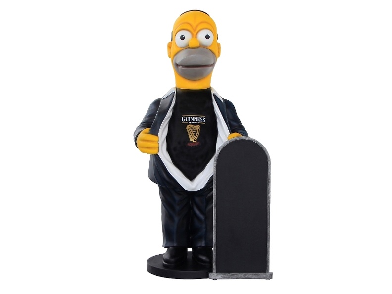 N257_FUNNY_HOMER_SIMPSON_WITH_GUINNESS_SHIRT_ADVERTISING_BOARD_1.JPG