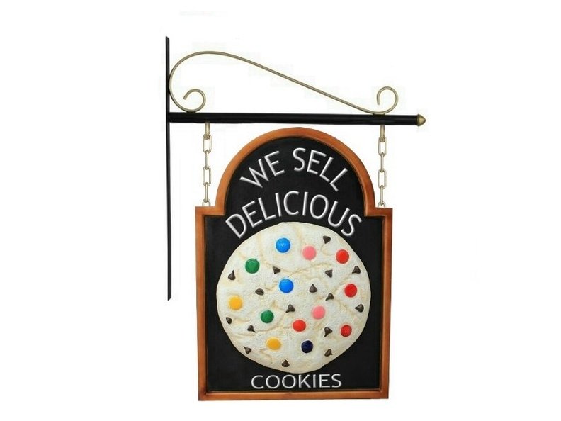 N364_DOUBLE_SIDED_3D_EMBOSSED__WHITE_CHOCOLATE_COOKIE_ADVERTISING_SIGN.JPG