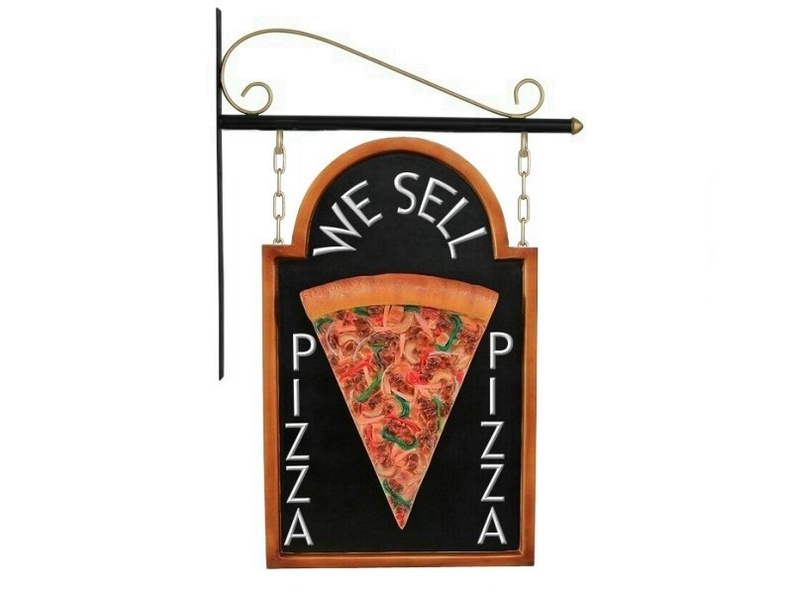 N366_DOUBLE_SIDED_3D_EMBOSSED__PIZZA_ADVERTISING_SIGN.JPG