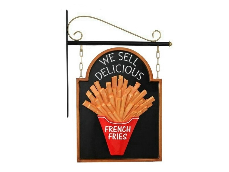 N368_DOUBLE_SIDED_3D_EMBOSSED__FRENCH_FRIES_ADVERTISING_SIGN.JPG
