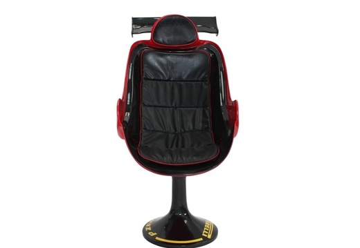 14 - Racing Car Seat Swivel Office Chair - Any Racing Team Painted - 1