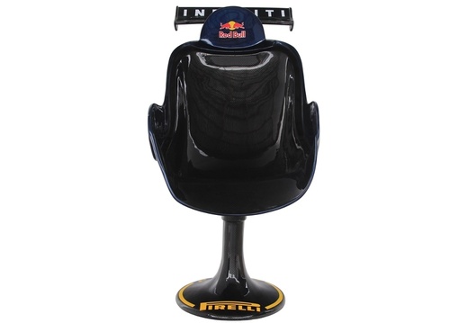 14 - Racing Car Seat Swivel Office Chair - Any Racing Team Painted - 6