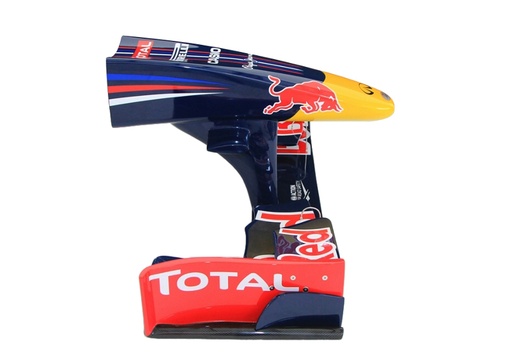 18 - Full Size Red Bull Racing Car One Nose Cone - Wall Mounted - 2