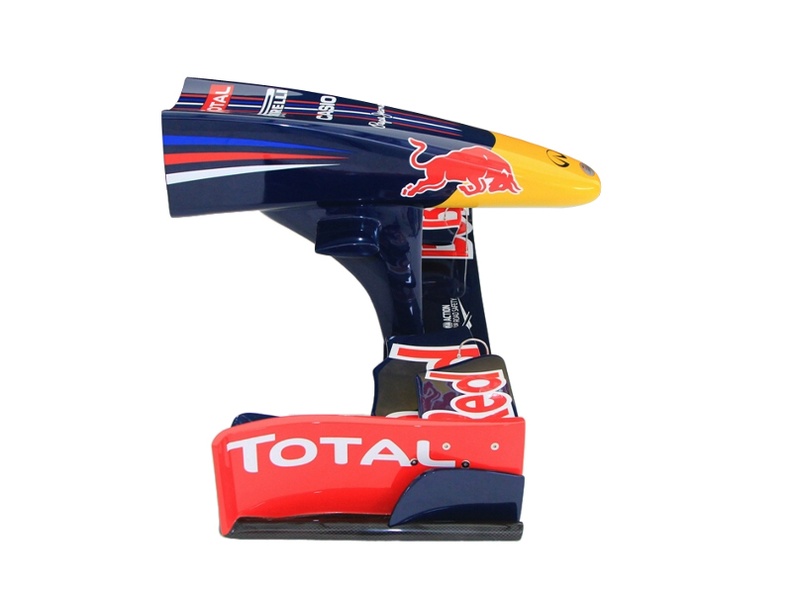 18 - Full Size Red Bull Racing Car One Nose Cone - Wall Mounted - 2.jpg