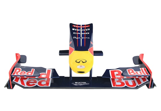 18 - Full Size Red Bull Racing Car One Nose Cone - Wall Mounted - 1