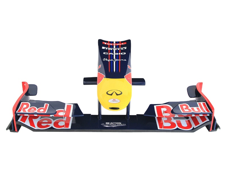 18 - Full Size Red Bull Racing Car One Nose Cone - Wall Mounted - 1.jpg