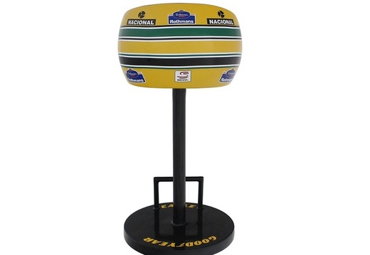 21 - Ayrton Sennas Racing Car Helmet Chair - 4