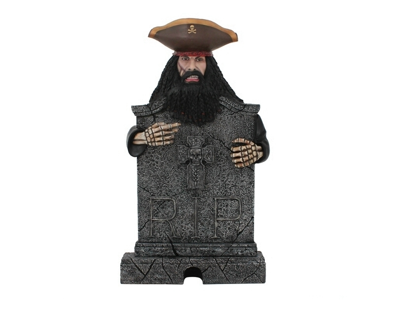 Pirate Grave Stone - Mini Golf Obstacles Themes & Glow In The Dark Painted Products