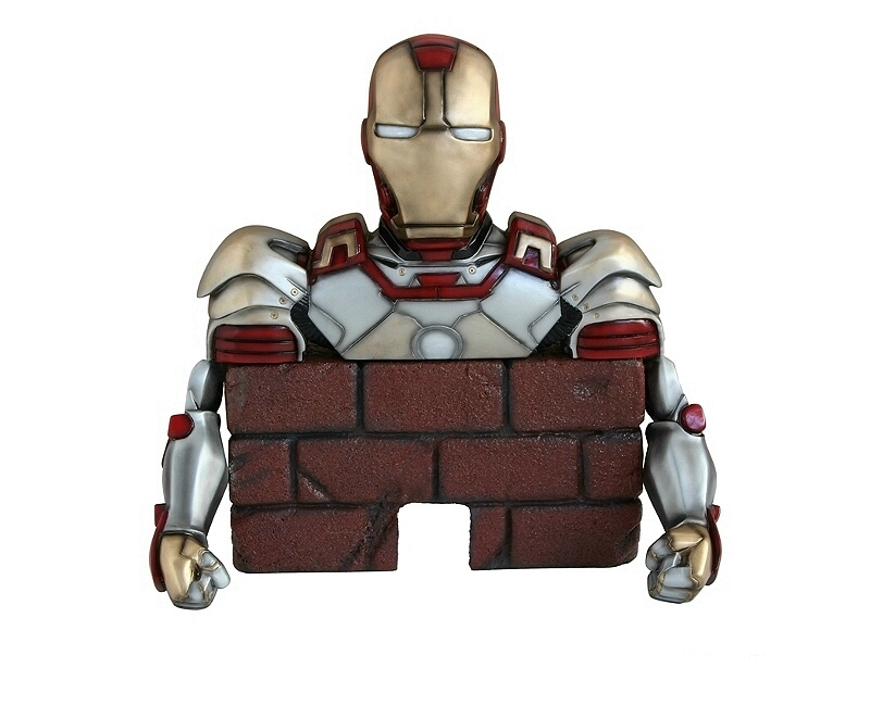 Iron Man - Mini Golf Obstacles Themes & Glow In The Dark Painted Products