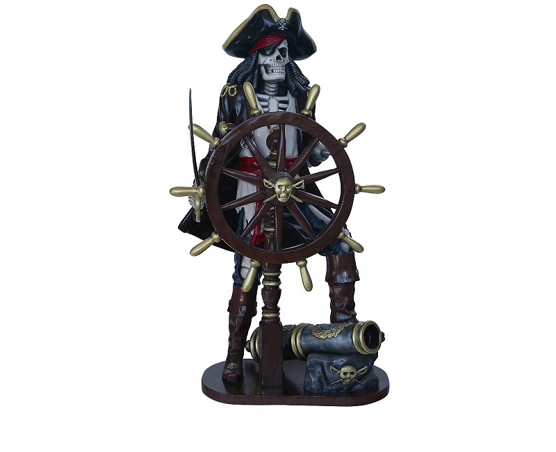 Skeleton Pirate - Mini Golf Obstacles Themes & Glow In The Dark Painted Products