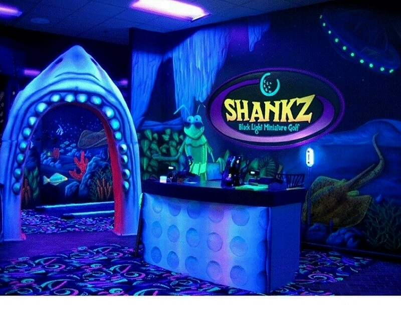 Custom Made - Mini Golf Obstacles Themes & Glow In The Dark Painted Products