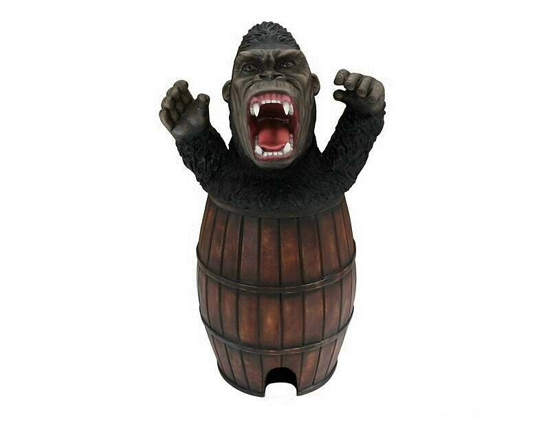 Monkey In Barrel - Mini Golf Obstacles Themes & Glow In The Dark Painted Products