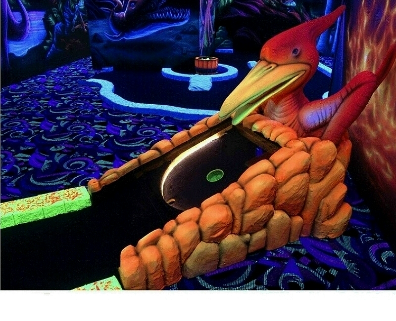 Fiberglass Stones - Mini Golf Obstacles Themes & Glow In The Dark Painted Products